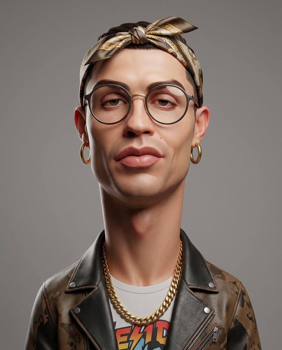 人像角色 / 街头奢华3D夸张角色